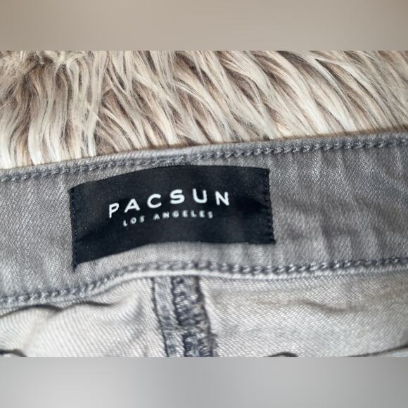 PACSUN women’s grey distressed skinniest jeans - Picture 9 of 10